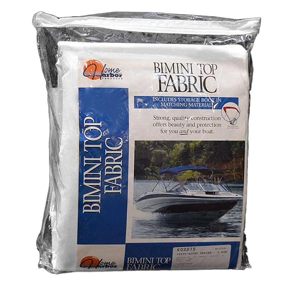 Boat Replacement Bimini Top 602S35 - Saber White 67-72 Inch Vinyl