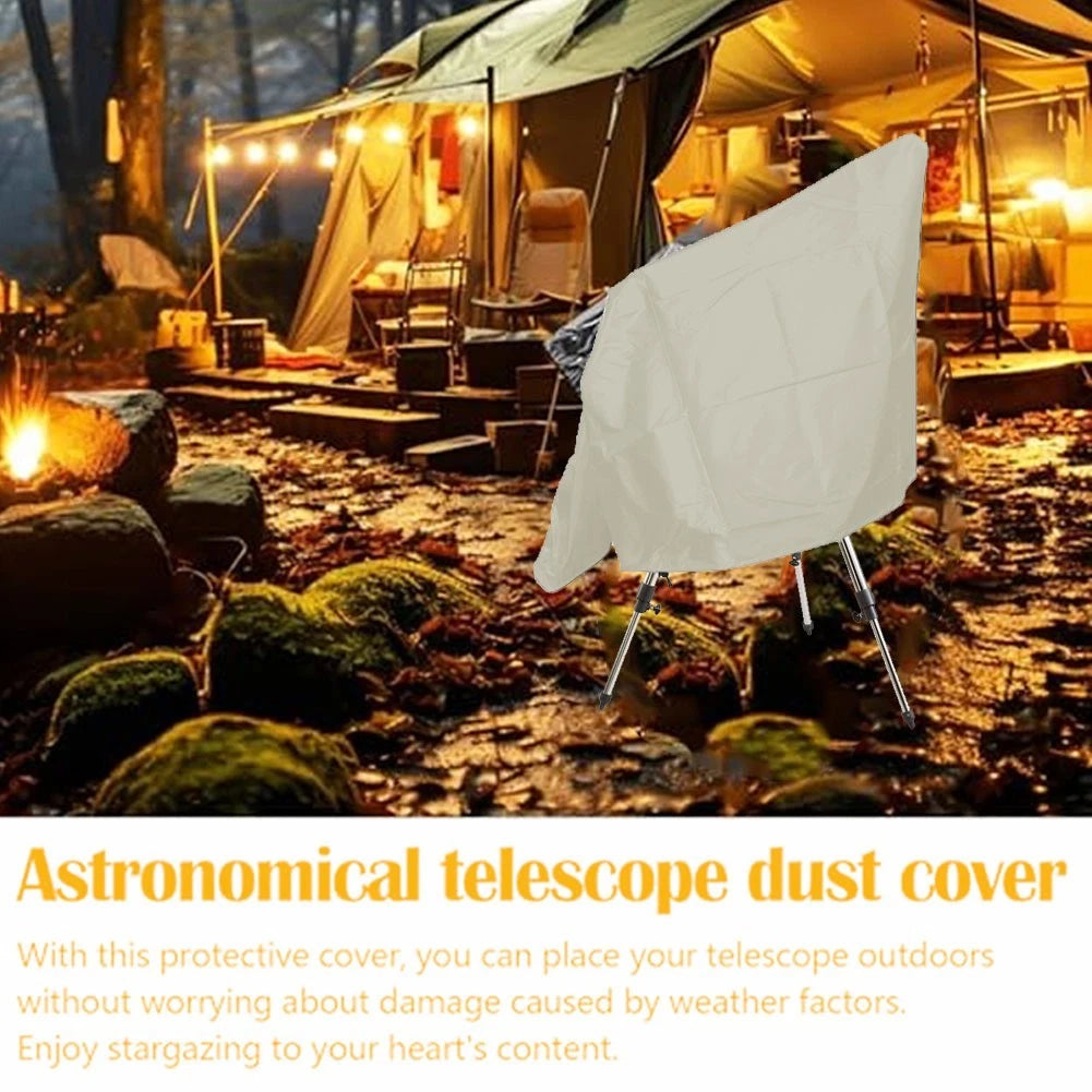 Protective Telescope Cover 150x85cm for Outdoor Dust Rain and UV Shielding