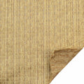 Boat Basketweave Pattern Fabric - Woven Metallic Beige 55 Inch (YD)