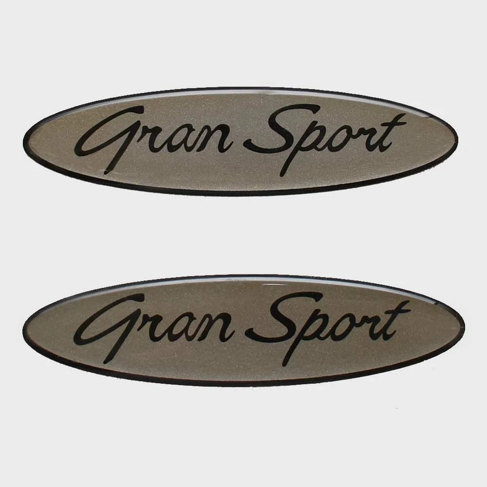 Lund Boat Decal Emblems - Gran Sport Stickers 5 Inch Gold (pair)