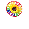 Easy to Install Yard Sunflower Windmill Whirling Wind Spinner for Outdoor Play
