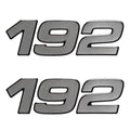 Tracker 131424 Mako 192 Foam Filled Boat Decals (pair