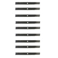 9 Pack: Medium-Lift Blade Fits John Deere Replaces M128485