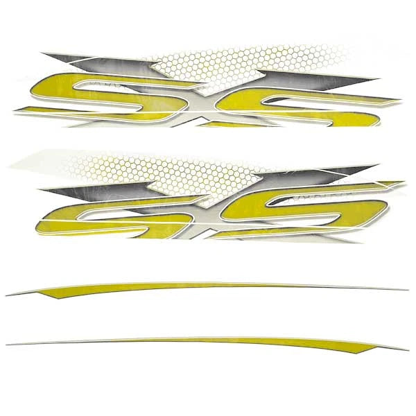 Chaparral Boat Decal Sticker Kit - 236 256 276 SSX Yellow (8 PC)