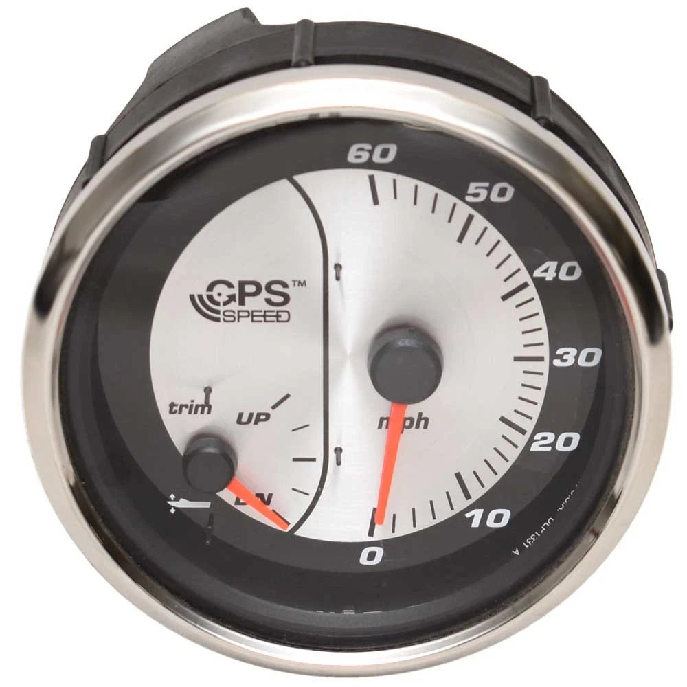 Faria Pontoon Boat Multi-Function Gauge GSC070A - Speedometer Trim 4 1/4 Inch