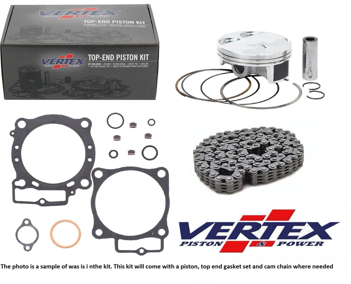 Vertex Top End Gasket Kit for 4T KTM EXC 250F Compression 12.8:1 2020 (77.97) B