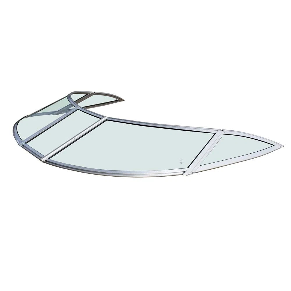 Gekko Boat Windshield 7184-0103 - Revo Green Tint Glass 94 5/8 (5 PC)