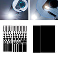 Light Dimming PVC Black Dim 50-100% for Automobiles Motorcycles