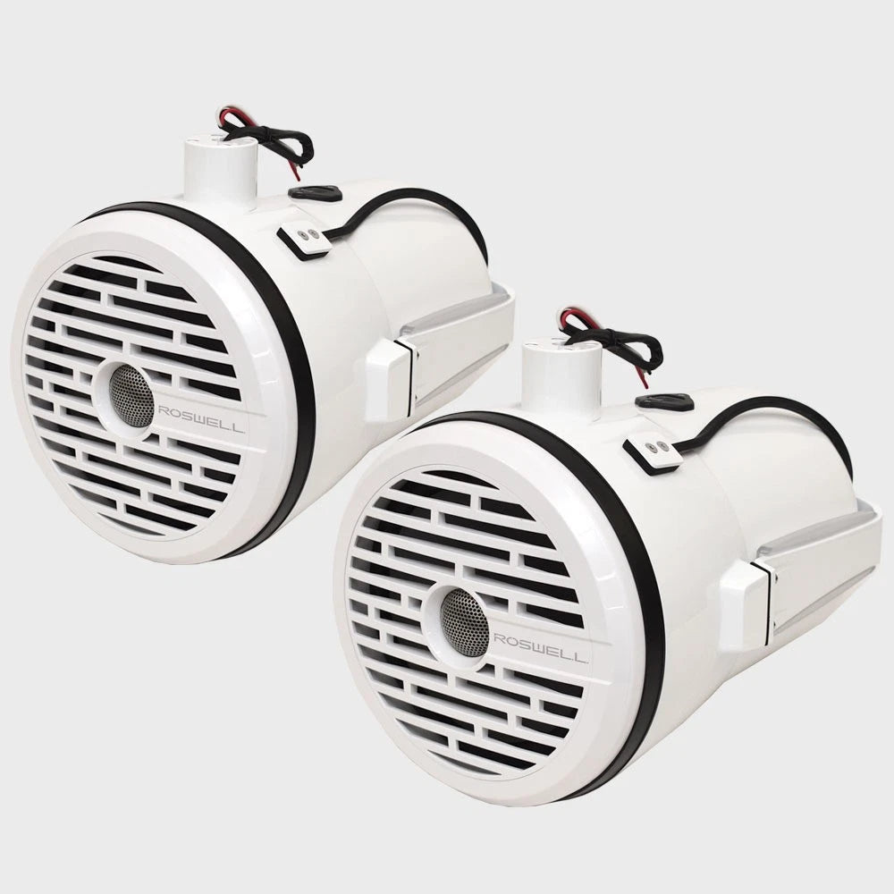 Roswell Boat R1 Tower Speakers C913-2052 - 8 Inch White (pair)