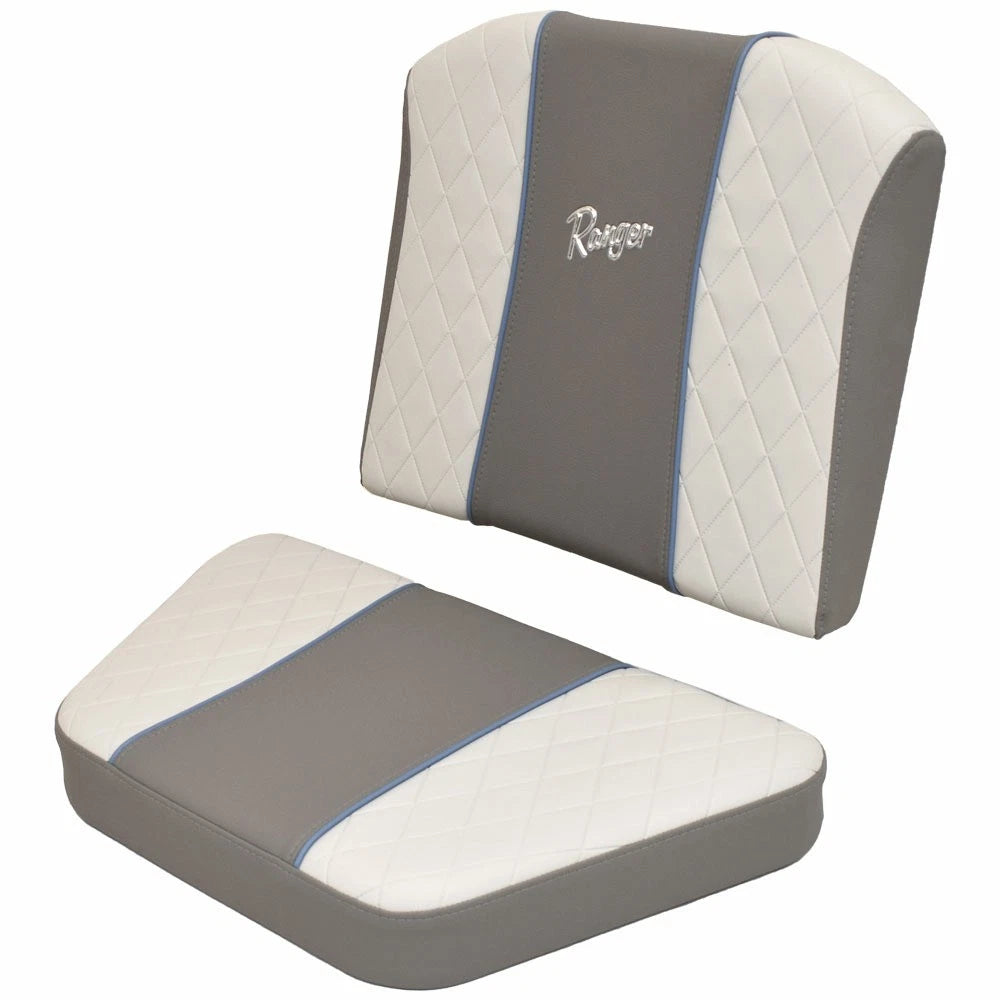 Ranger Bay Series Boat Console Seat Cushions 729790H.105 - Gray Blue