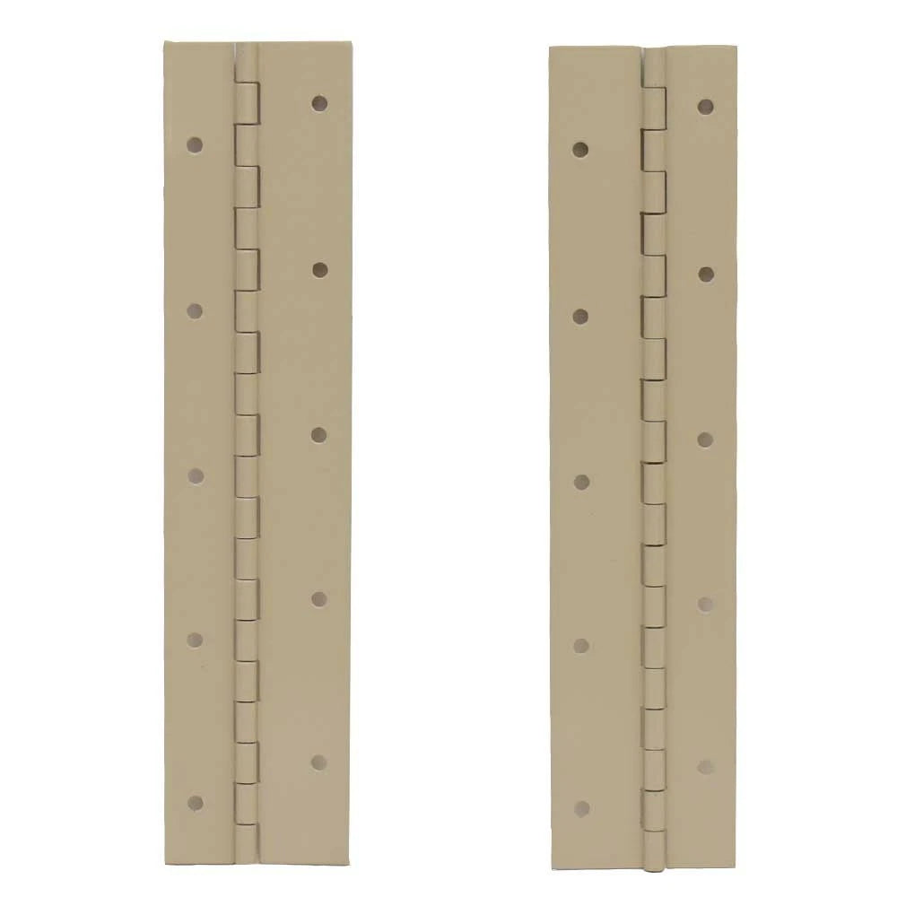 Tracker Boat Aluminum Piano Hinge 119013 - 10 X 2 1/4 Inch (pair)