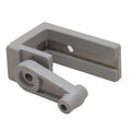 Marine East Boat Gate Latch 14495G-R - Gray Plastic SS (right)