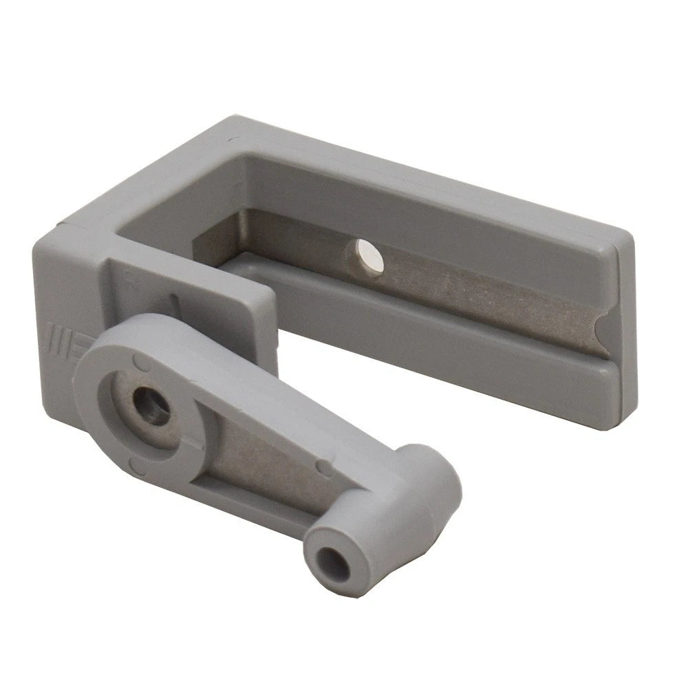 Marine East Boat Gate Latch 14495G-R - Gray Plastic SS (right)