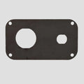 Ranger Boat Blank Ignition Panel 98592105 - Black 3 1/2 X 2 Inch