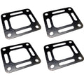 MERCRUISER STAINLESS STEEL EXHAUST RISER ELBOW MANIFOLD GASKETS 27-86372 18-2849