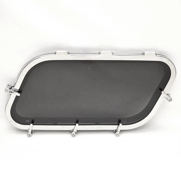 Bomar Boat Port Window Hatch - Four Winns with Screen