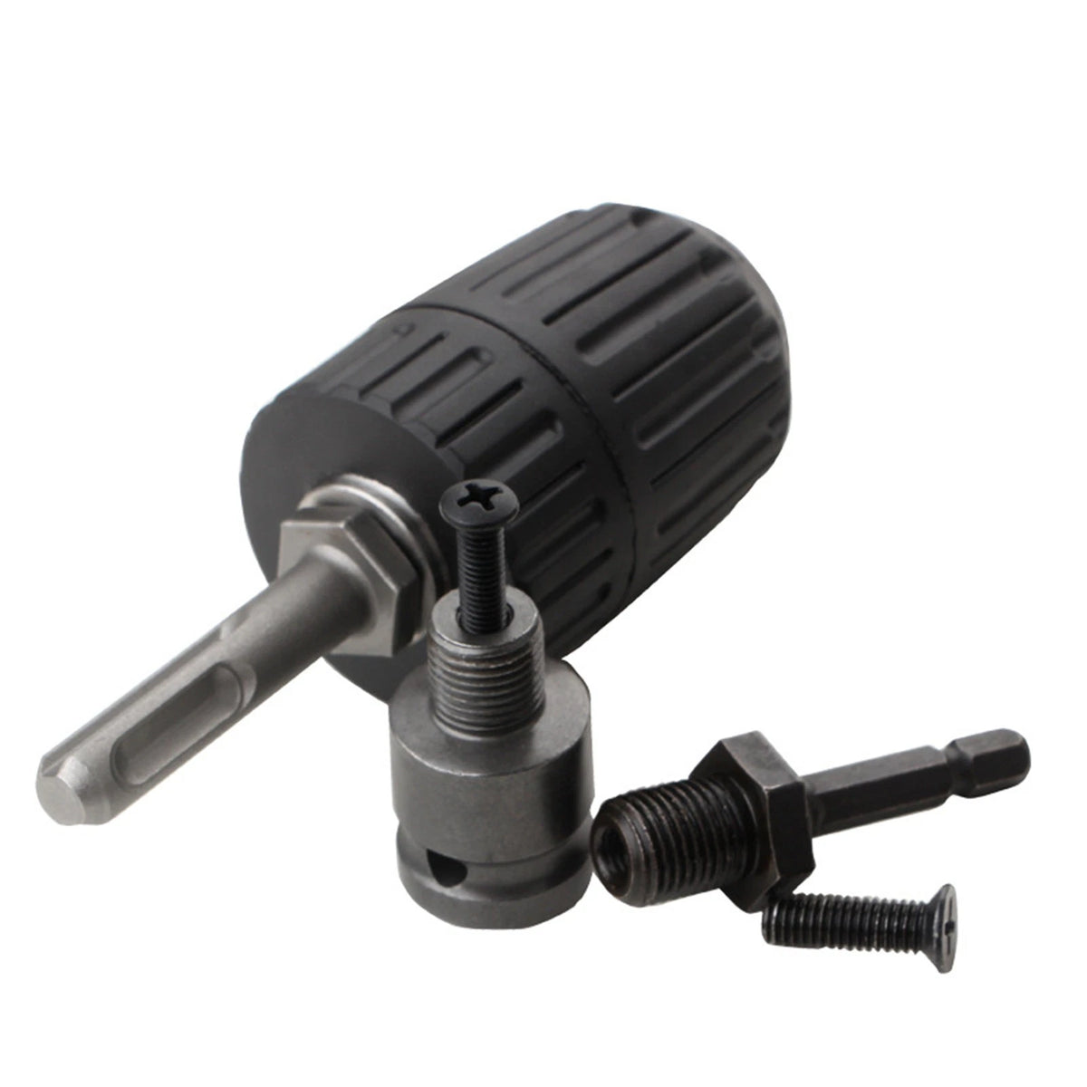 1 Set Rotary Hammer Wrench Adapter Accessories 2-13mm Keyless Drill Chuck