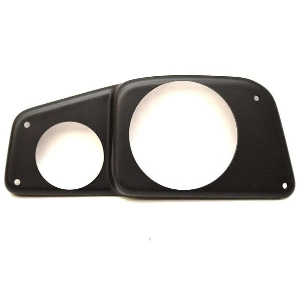 Ranger Boat Blank Gauge Panel 7202352 - 9 1/8 Inch Black Plastic PORT