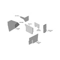 Case IH 72-89 Series Magnum Lower Cab Kit