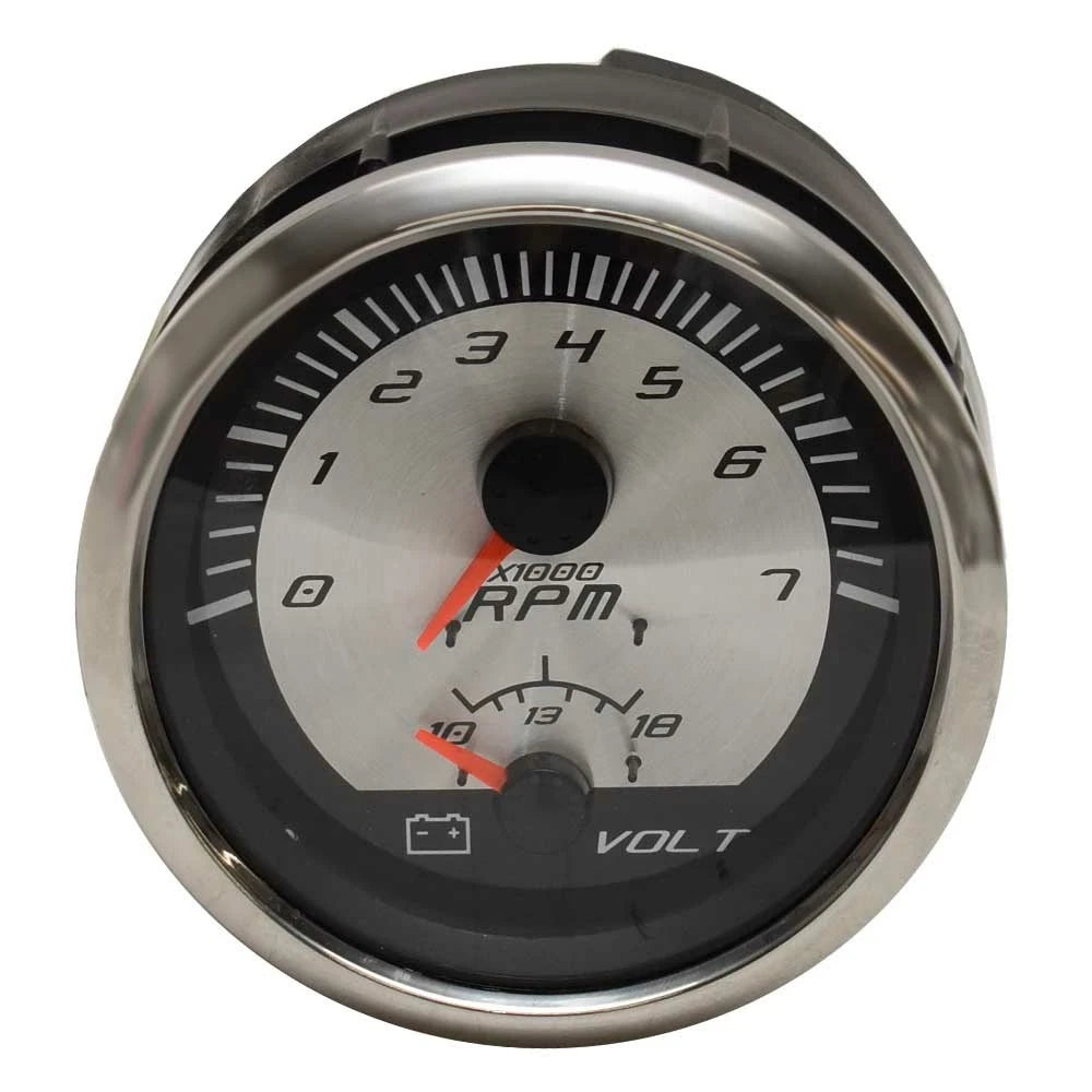 Faria Boat Multifunction Gauge GT0097A - Tachometer Volt 3 1/4 Inch
