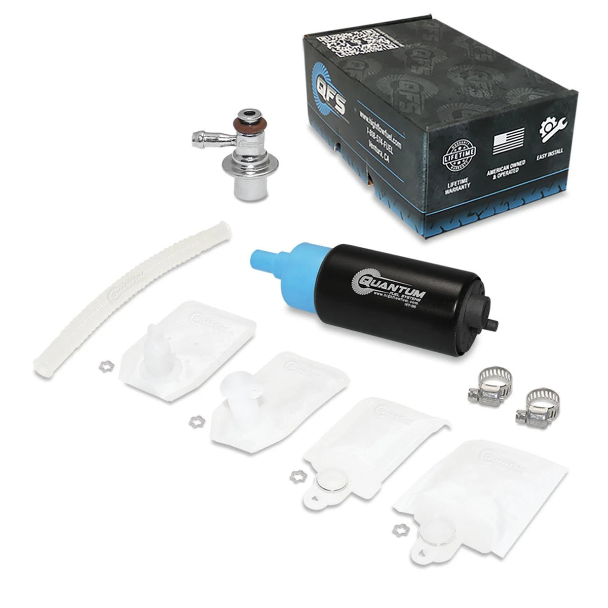 QFS Fuel Pump +regulator +strainer for 2009-2019 Yamaha YFZ450 18P-13907-10-0 0