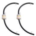 2*6mm Inline Gas Petrol Liquid Fuel Filter Hose Motorcycle Fuel Filter Pipe Hose