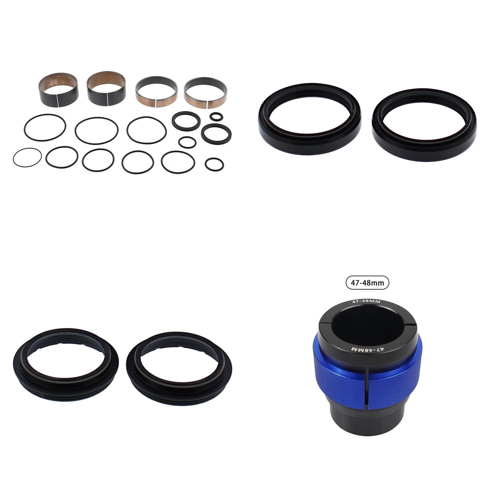 Complete Front Fork Rebuild Kit for KTM 300 XC 2023-2026 with Driver