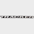 Tracker Boat Logo Decal Sticker 379250 - 31 1/2 X 2 Inch Black White