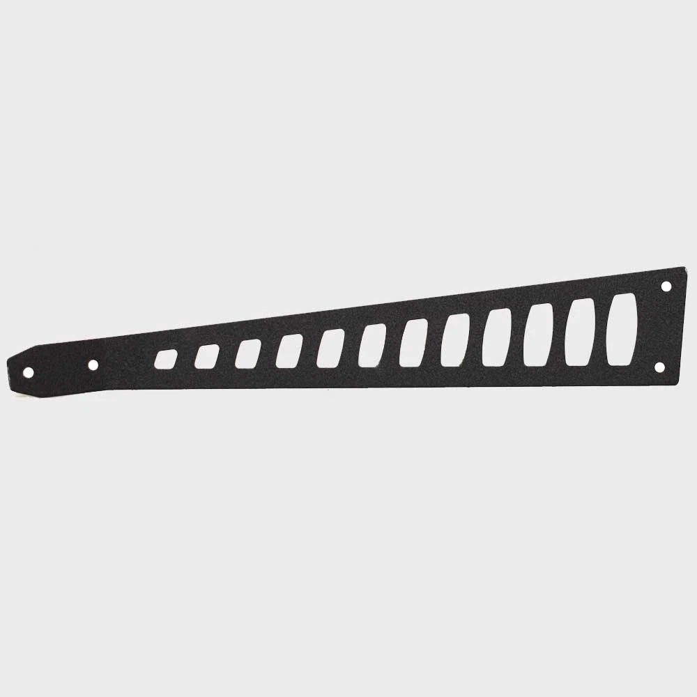 Supreme Boat Rear Vent Panel VT-064P - S202 Black Aluminum 2017 (PORT)