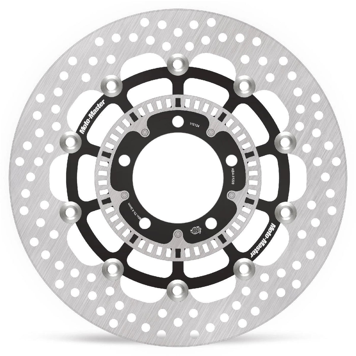 Moto Master Front Floating Brake Disc Halo for Kawasaki Ninja 400 R 2011-2012