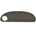 Lund Boat Blank Gauge Panel - 14 1/8 X 4 1/2 Inch Graphite
