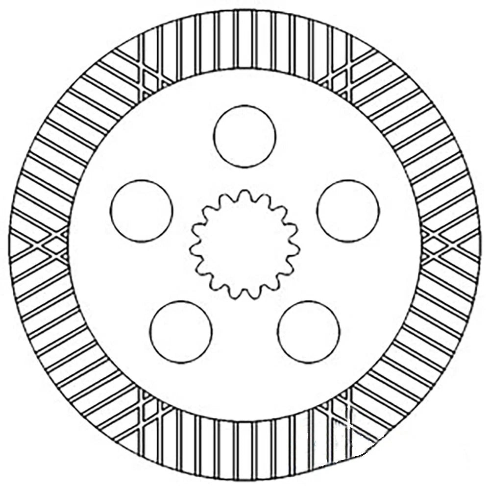 John Deere DISC AZ40478 2140 (SN -370492),2130, 2040 (with Hvy Du