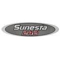 Chaparral Boat Raised Decal U15616-01 - Sunesta 242 Metallic Silver