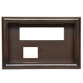 Cobalt Boat Interior Trim Ring 5413 - DVD Cab Dark Brown Wood