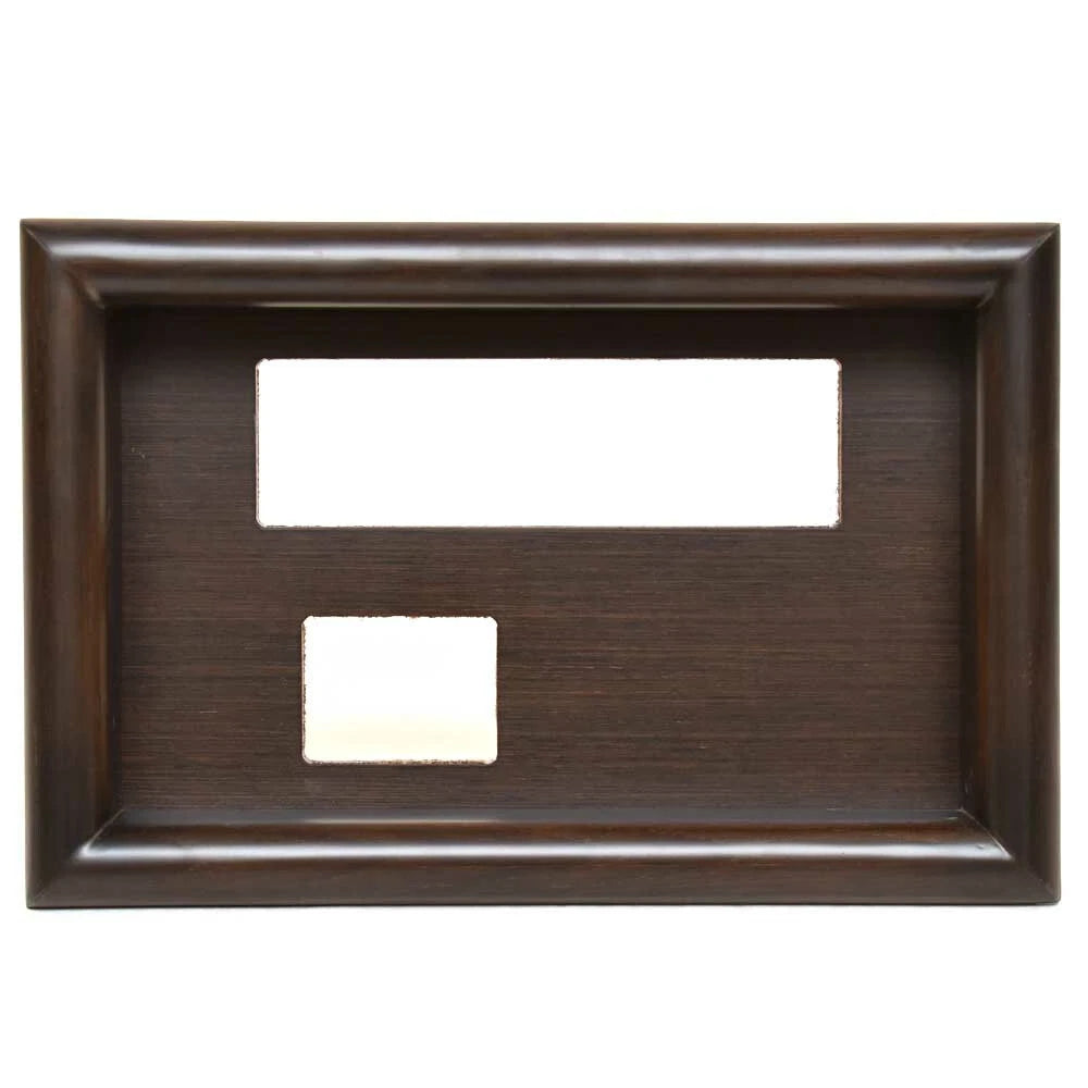 Cobalt Boat Interior Trim Ring 5413 - DVD Cab Dark Brown Wood
