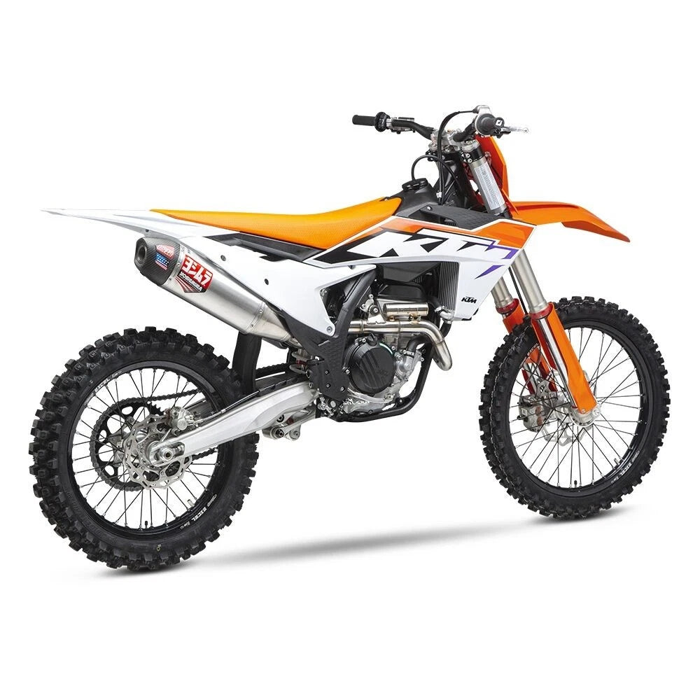 Yoshimura RS12 Full Stainless Exhaust/Alloy Muffler for KTM 250 XC-F 2023-2024