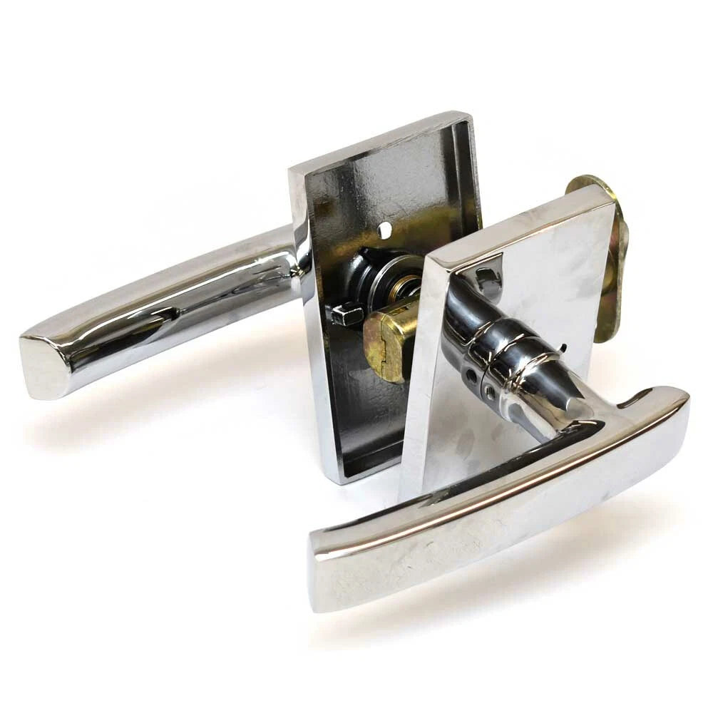Emtek Boat Door Latch 5212GVLHUS26 - Geneva Left Hand Chrome (kit)