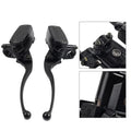 7/8'' Motorcycle Handlebar Hydraulic Brake Clutch Master Cylinder Lever Black