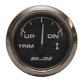 Faria Beede Boat Trim Gauge 960495 - OMC Sea Stem 2 Inch Black