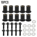 Windscreen Bolt M5x16mm Screws Set M5 Rubber Nuts Motorcycle Windscreen Bolt