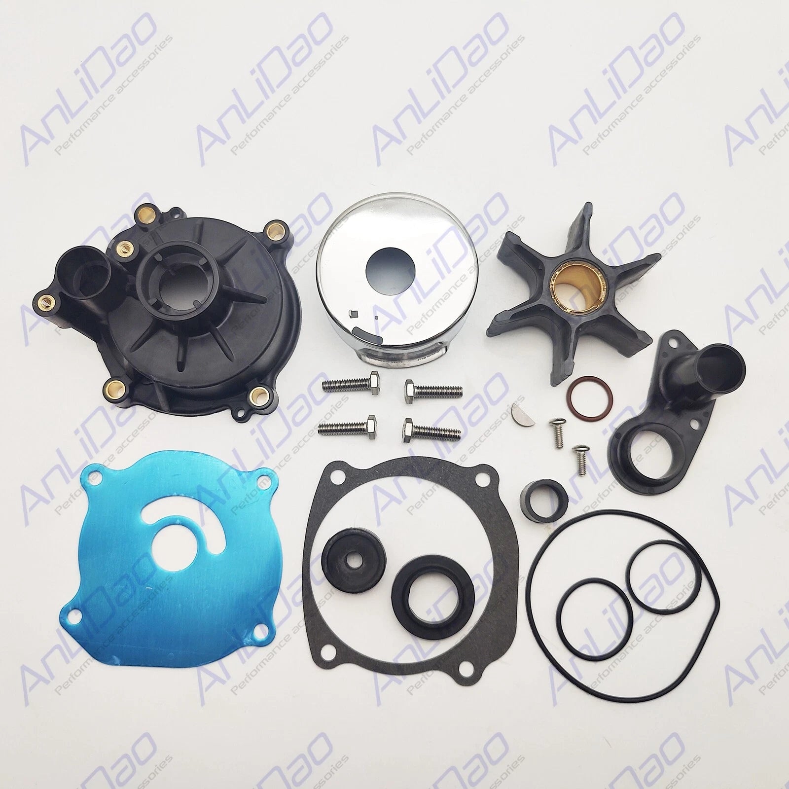 Replacement Fit Johnson Evinrude 85HP-235HP Outboard Water Pump Kit 395073