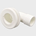Marine East Boat Angled Thru Hull PLA1302W - 90 Deg 1 1/2 Inch Plastic