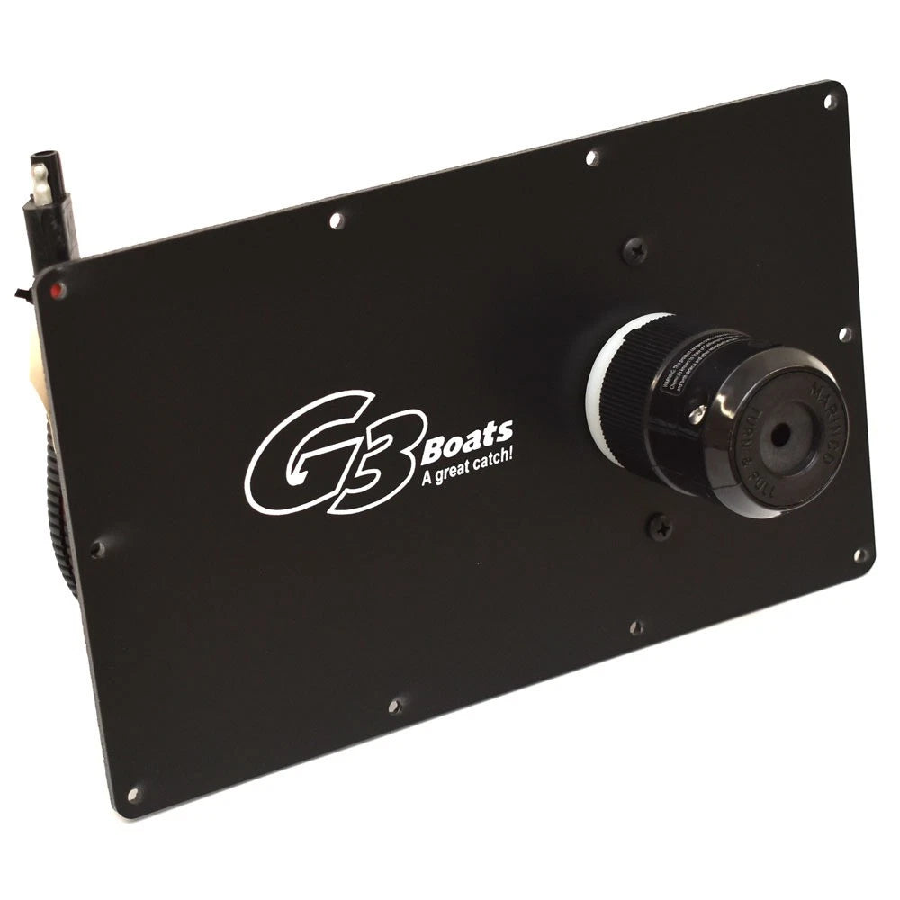 G3 Boat Trolling Motor Plug Panel 73422837 - 30 Amp 125V