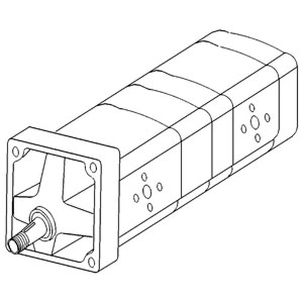 K310386 Fits David Brown Tractor Hydraulic Pump 1594, 1690