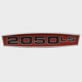 Ranger Boat Raised Emblem Decal 7604062 - 2050LS 2017 Red Black