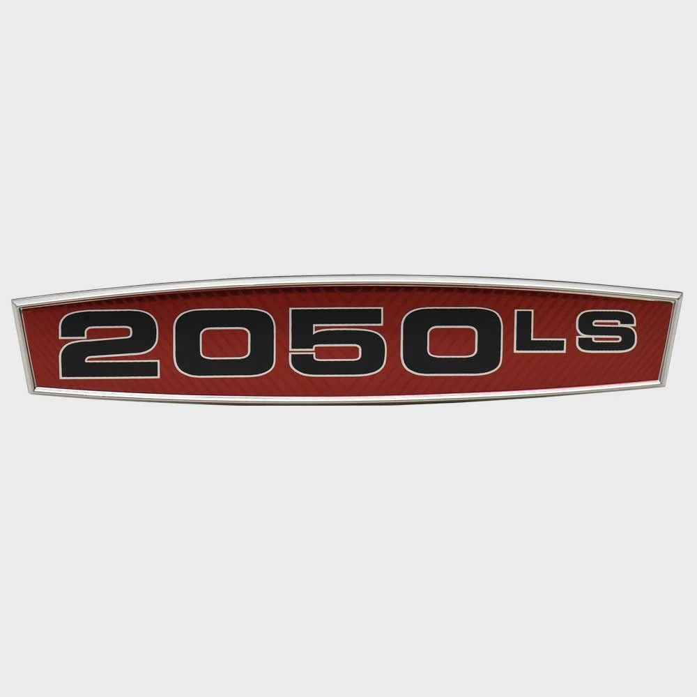 Ranger Boat Raised Emblem Decal 7604062 - 2050LS 2017 Red Black