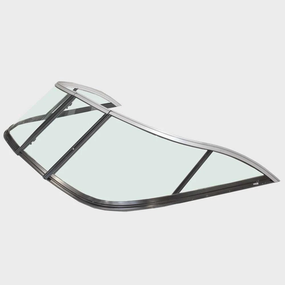 Rinker Boat Glass Windshield 2440474 - 186 Captiva 82 3/8 Inch (3PC)