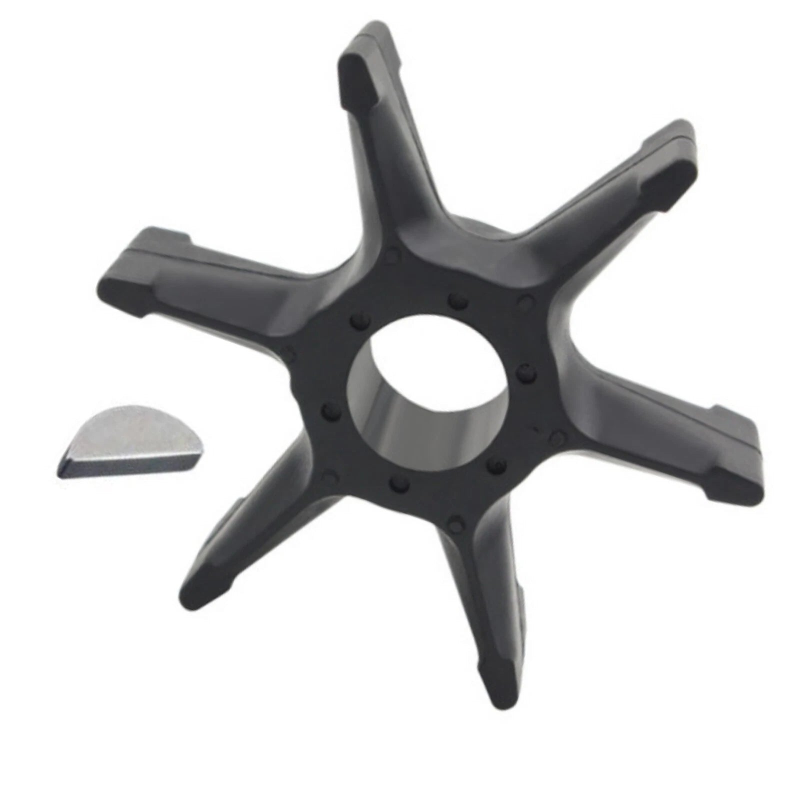 Water Pump Impeller with Key 6F5-44352-00 6F5-44352-01 for Yamaha Outboard 40 HP
