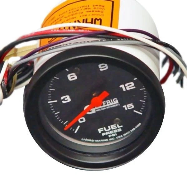 Gaffrig Performance Boat Fuel Pressure Gauge GFSFP15 - 2 1/2 Inch