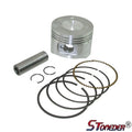 STONEDER 52mm 13mm Piston Pin Ring Kit for Chinese Lifan 110cc Engine Motorcycle